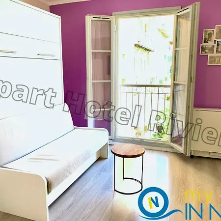 Riviera Cote D'azur - Old Town - Ac - Sea View - 50m Promenade Des Anglais- La Maison Linda ניס