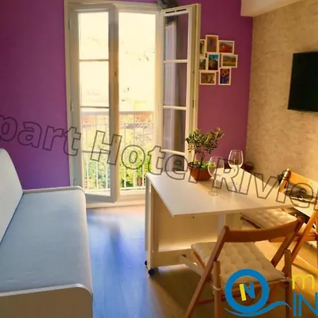 Riviera Cote D'azur - Old Town - Ac - Sea View - 50m Promenade Des Anglais- La Maison Linda דירה