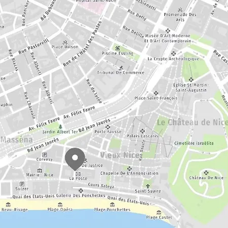 Riviera Cote D'azur - Old Town - Ac - Sea View - 50m Promenade Des Anglais- La Maison Linda דירה